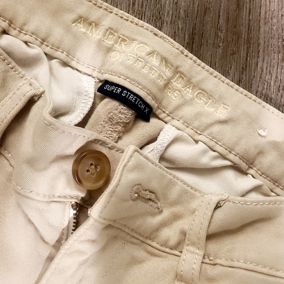 American Eagle Super Stretch khaki jeans - Picture 4 of 6